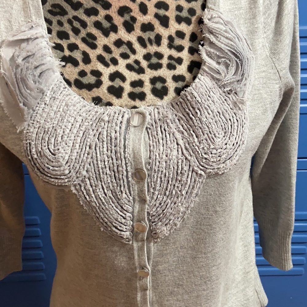 Gray Cardigan - Picture 2 of 5